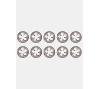 Плашка РОСИНСТРУМЕНТ 10 шт, М14x1.25, ГОСТ 9740-71, 9ХС 42614125UP