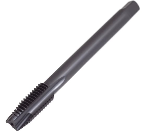 Метчик ТОЧИНТЕХ м/р М12x1,75, Р6М5/М2 ГОСТ 3266-81 BLACK OXIDE, с прямой канавкой, с подточкой tn40102 1