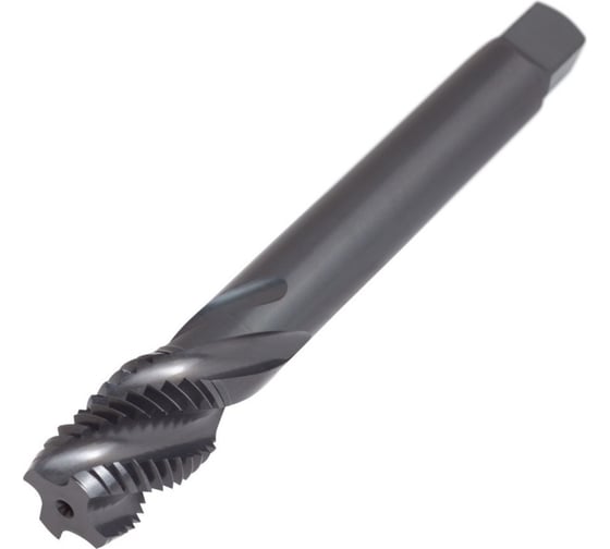 Метчик ТОЧИНТЕХ м/р М20x2,5 Р6М5/М2 DIN376 BLACK OXIDE, с винтовой канавкой tn40152 1