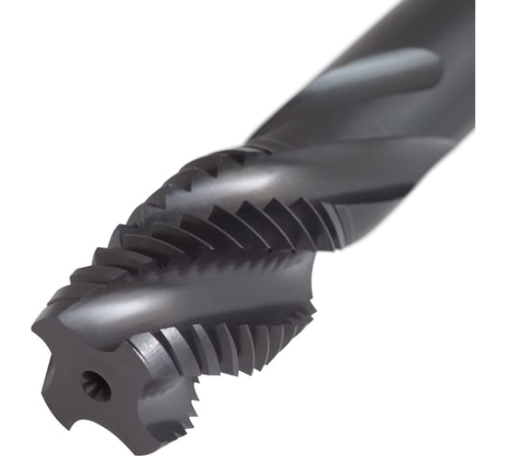 Метчик ТОЧИНТЕХ м/р М20x2,5 Р6М5/М2 DIN376 BLACK OXIDE, с винтовой канавкой tn40152