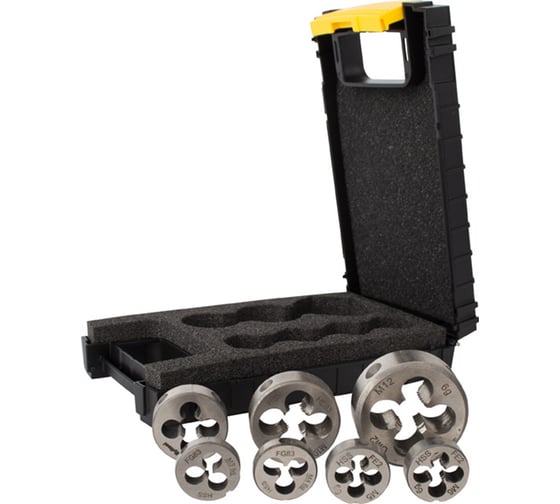 Набор плашек Eyltool M3-M12 15 930 1