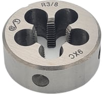 Плашка ОТ R 3/8 (Ф45) 9ХС 6g () (1*5) 00-00000736