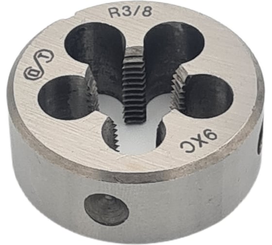 Плашка ОТ R 3/8 (Ф45) 9ХС 6g () (1*5) 00-00000736