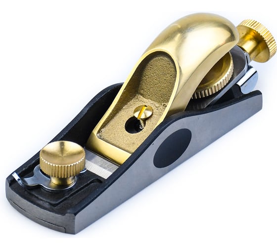 Рубанок GOLDRATIO n60.1/2, 150мм/35мм, Low Angle Adjustable Mouth Block Plane М00023900