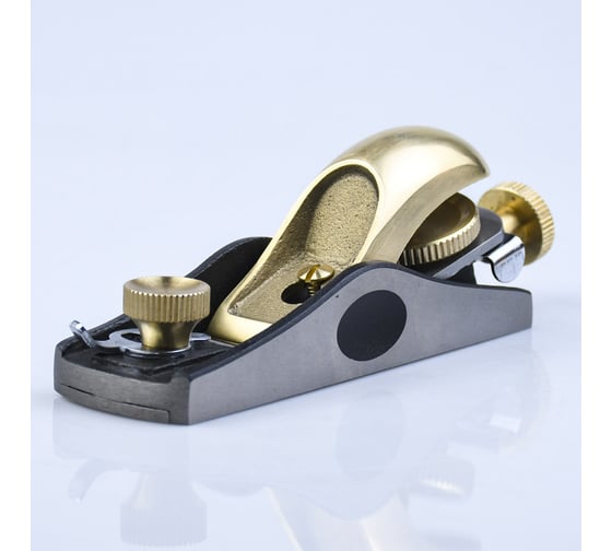 Рубанок GOLDRATIO n60.1/2, 150мм/35мм, Low Angle Adjustable Mouth Block Plane М00023900
