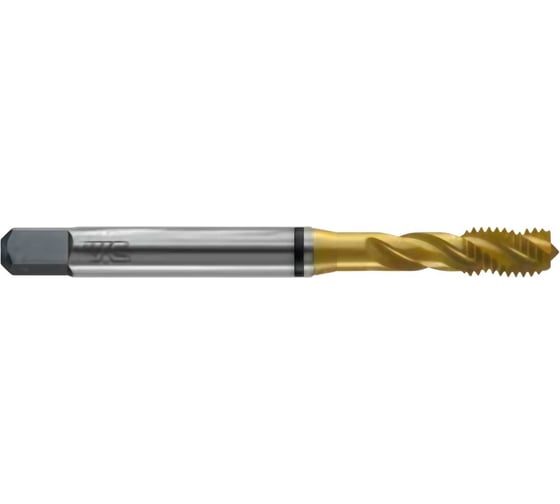 Метчик из быстрорежущей стали YG-1 COMBO HSS-E DIN371 для метрической резьбы ISO-DIN 13, c покрытием TiN TD804246 1