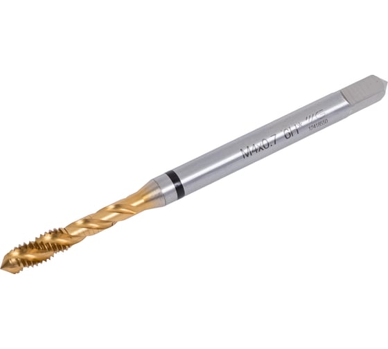 Метчик из быстрорежущей стали YG-1 COMBO HSS-E DIN371 для метрической резьбы ISO-DIN 13, c покрытием TiN TD804246 1