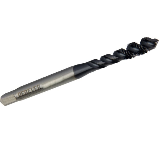 Метчик машинный для глухих отверстий Debever Machining Solutions MF12x1, TiAlN, HSS-PM, DIN 376 DB-S-TBM1210PMTA