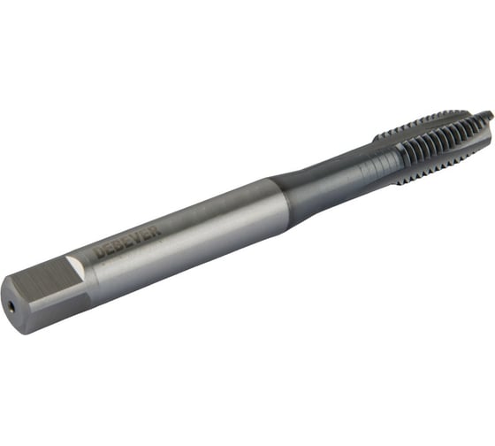 Метчик машинный для сквозных отверстий Debever Machining Solutions M10, TiCN, HSS-Co, DIN 371 DB-S-TTM1015TC