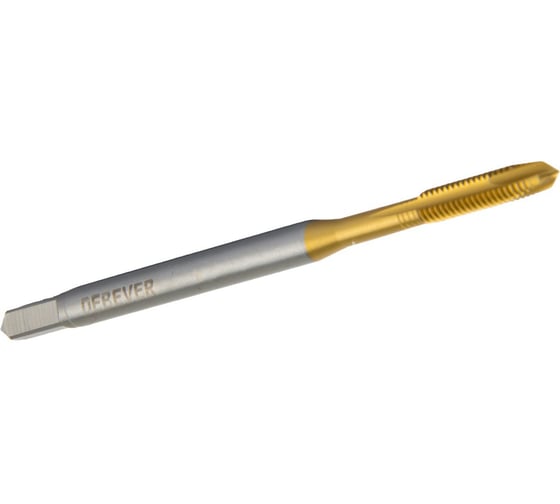 Метчик машинный для сквозных отверстий Debever Machining Solutions M12, TiN, HSS-Co, DIN 376 DB-S-TTM12175TN