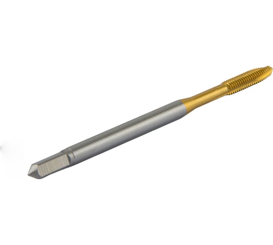 Метчик машинный для сквозных отверстий Debever Machining Solutions M4, TiN, HSS-Co, DIN 371 DB-S-TTM0407TN