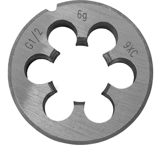 Плашка тр.цил. G 1/2 9ХС ТМ Gigant GT-0092