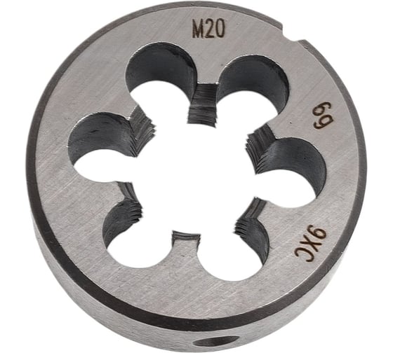 Плашка круглая ООО ПКФ Сварком М 20x2.5, 1 шт, Крепеж k00004391