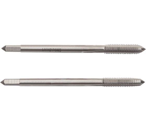 Метчик ZENION м/р М8,0x1,0 Р6М5 ГОСТ 3266-81 Lh к-т 2 шт. с прох. хв. мт00261