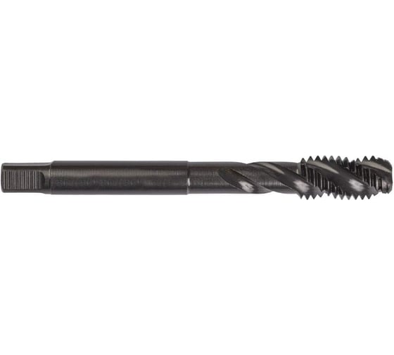 Метчик ТОЧИНТЕХ м/р М2,5x0,45 Р6М5/М2 DIN371 BLACK OXIDE, с винтовой канавкой tn40013 1