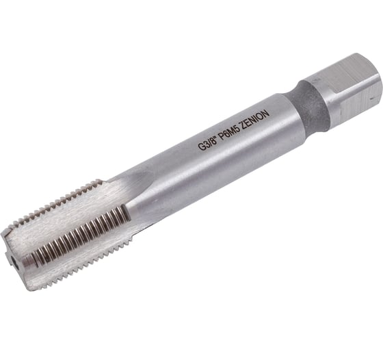 Метчик ZENION м/р G3/8 Р6М5 ГОСТ 3266-81 для скв. с прох. хв. мт00294 1