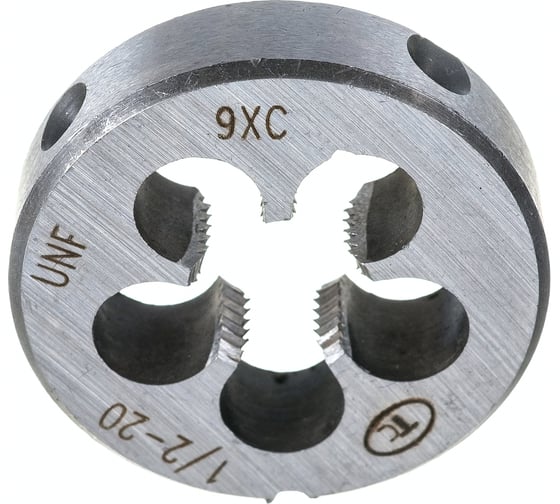 Плашка ТехноСталь дюймовая 1/2-20 UNF 60 9ХС t254064