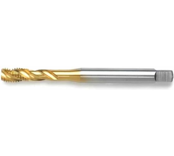 Машинно-ручной метчик VEBEX М8x1,0-6Н-R-TiN-DIN371 АГ11096 1