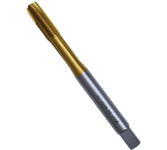 Машинно-ручной метчик VEBEX М8x1,0-6Н-R-TiN-DIN371 АГ11096