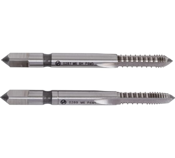 Метчик ИНСТУЛС м/р М6.0x1.0 осн., к-т, Р6М5, 6H 2629-1289/1287 исп.2, ГОСТ 17927-72 шах 1892578 1