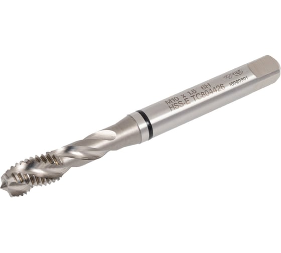 Метчик для метрической резьбы YG-1 COMBO HSS-E DIN371 ISO-DIN 13, M10x1.5 6H 100.0 TC804426 1