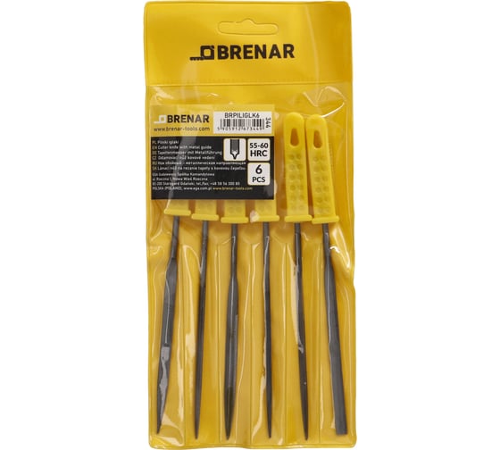 Набор надфилей BRENAR 344