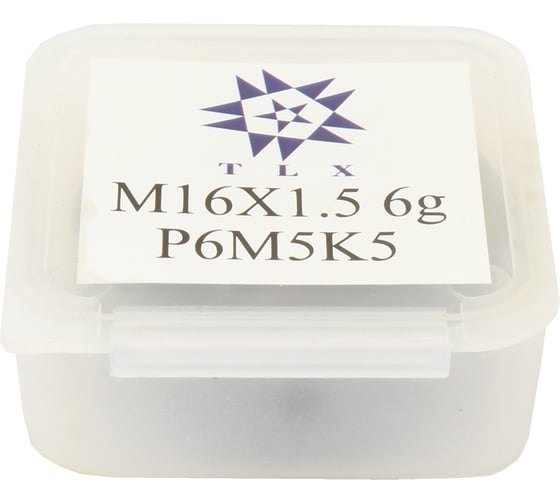 Плашка TLX М 16,0x1,5 dнар.45мм Р6М5К5 6g 75721