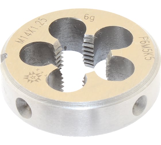 Плашка TLX М 14,0x1,25 dнар.38мм Р6М5К5 6g 75718 1