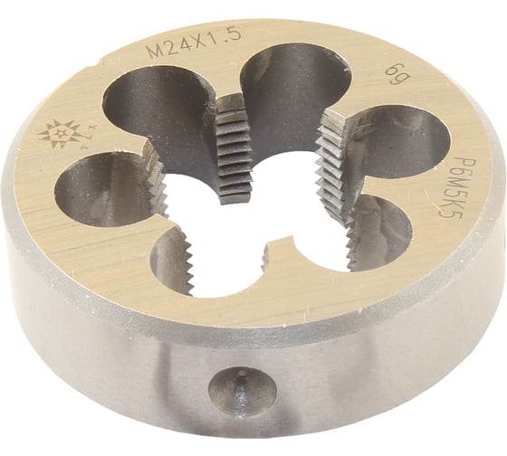 Плашка TLX М 24,0x1,5 dнар.55мм Р6М5К5 6g 75728 1