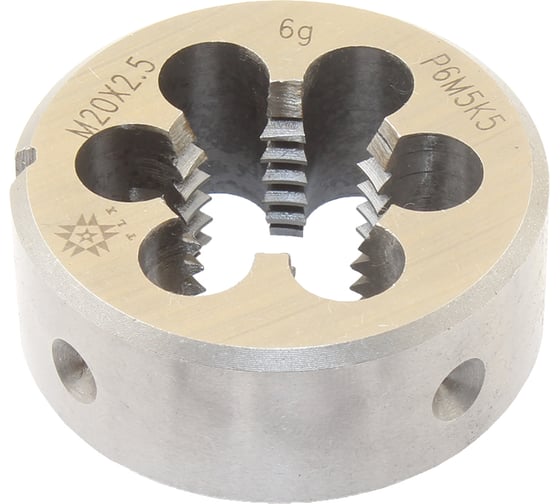 Плашка TLX М 20,0 2,5 dнар.45мм Р6М5К5 6g 75723