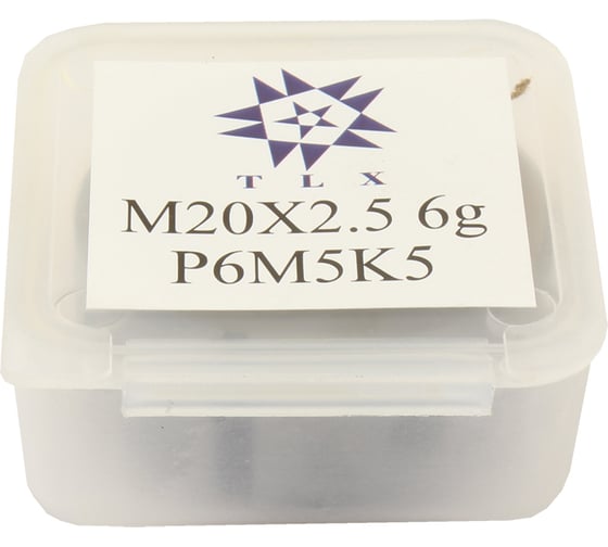 Плашка TLX М 20,0 2,5 dнар.45мм Р6М5К5 6g 75723
