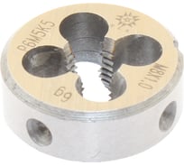 Плашка TLX М 8,0x1,0 dнар.25мм Р6М5К5 6g 75708