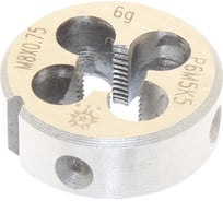 Плашка TLX М 8,0x0,75 dнар.25мм Р6М5К5 6g 75707
