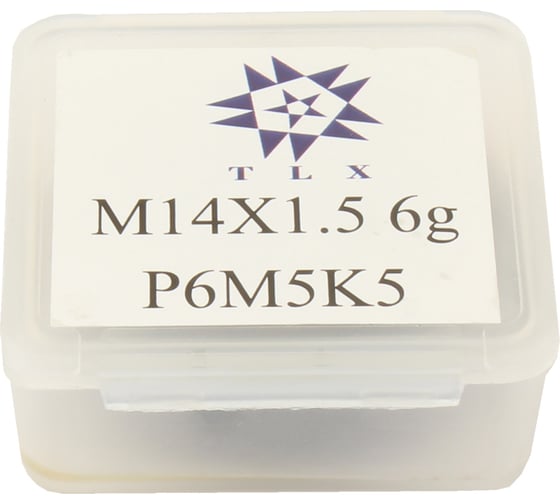 Плашка TLX М 14,0x1,5 dнар.38мм Р6М5К5 6g 75719