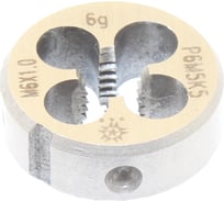 Плашка TLX М 6,0 1,0 dнар.20мм Р6М5К5 6g 75702