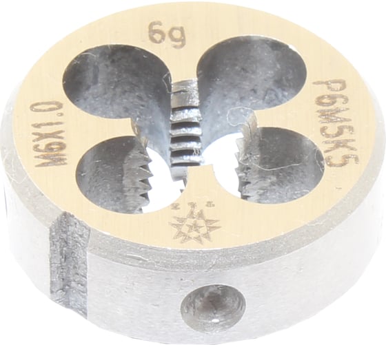 Плашка TLX М 6,0 1,0 dнар.20мм Р6М5К5 6g 75702