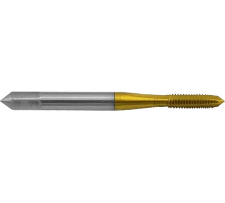 Метчик ZUMO м/р 8,0x1,25 кл.2 HSS-V TiN скв. ISO529 V301010102080000 00-00045716