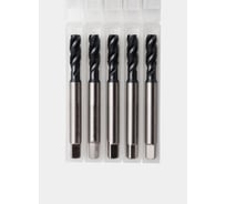 Метчик РОСИНСТРУМЕНТ 5 шт, с винтовой канавкой, глухой М 10x1,5 HSS-Со5 TiCN DIN371 7661015UP