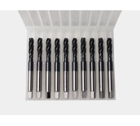 Метчик с винтовой канавкой РОСИНСТРУМЕНТ 10шт: глухой М 8x1,25 HSS-Со5 TiCN DIN371 7668125UP