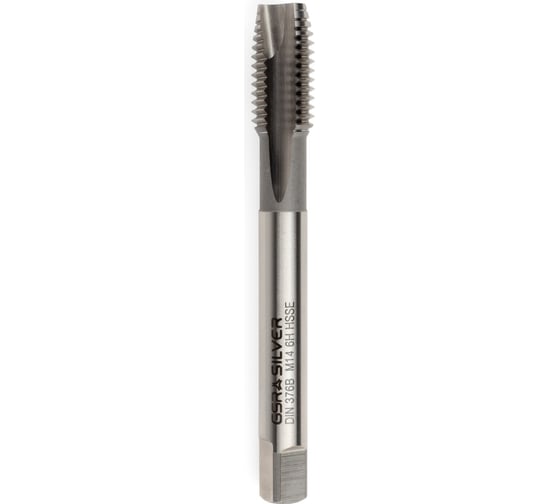 Машинный метчик GSR M12 DIN376 B HSSE 6H Silver B09001250