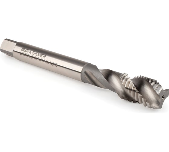 Машинный метчик GSR M12 DIN376 C/RSP35 HSSE 6H Silver B09003250