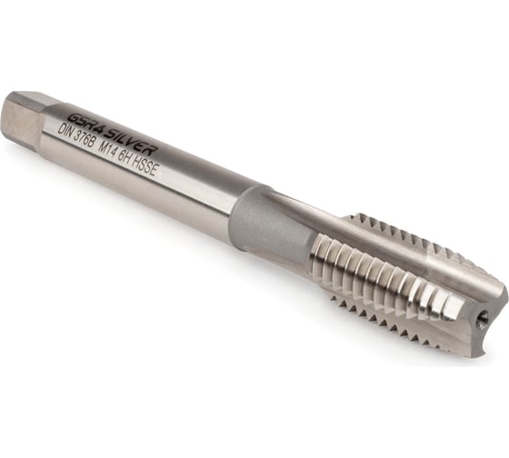Машинный метчик GSR M4 DIN371 B HSSE 6H Silver B09000150
