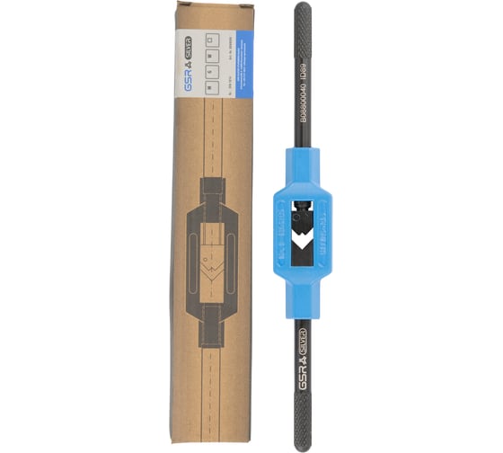 Метчикодержатель GSR Silver DIN 1814 Nr 1 1/2, M1-12, L180 мм, для нарезания резьбы по металлу B08800040