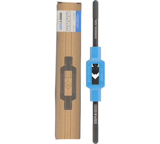 Метчикодержатель GSR Silver DIN 1814 Nr 1, M1-10, L180 мм, для нарезания резьбы по металлу B08800030