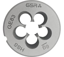 Плашка круглая GSR M16 левая LH метрическая резьба HSSG DIN EN 22568 (DIN 223) B 6g B00404270