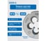 Плашка круглая GSR M18 метрическая резьба HSSG DIN EN 22568 (DIN 223) B 6g B00402280 2