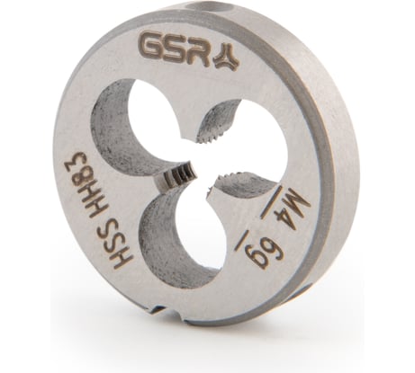 Плашка круглая GSR M4 DIN EN 22568 B HSS M4 B00402150