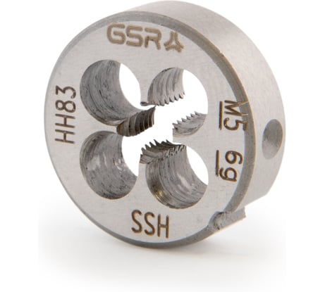 Плашка круглая GSR M5 DIN EN 22568 B HSS M5 B00402170