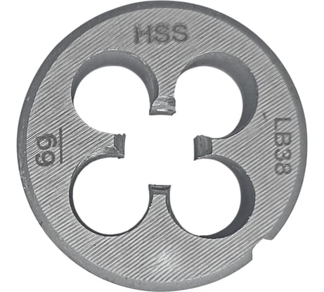 Плашка круглая GSR M7 метрическая резьба HSSG DIN EN 22568 (DIN 223) B 6g B00402200