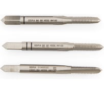 Метчики ручные GSR M4х0,7 HSSG DIN352 6H набор 3 шт для глухих и сквозных отверстий B00105150